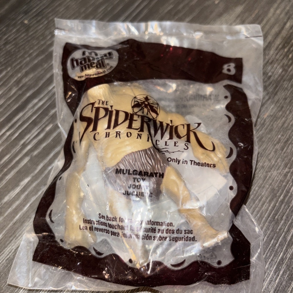 Spiderwick Chronicles #8 Mulgarath 2008 McDonalds Happy Meal Toy New